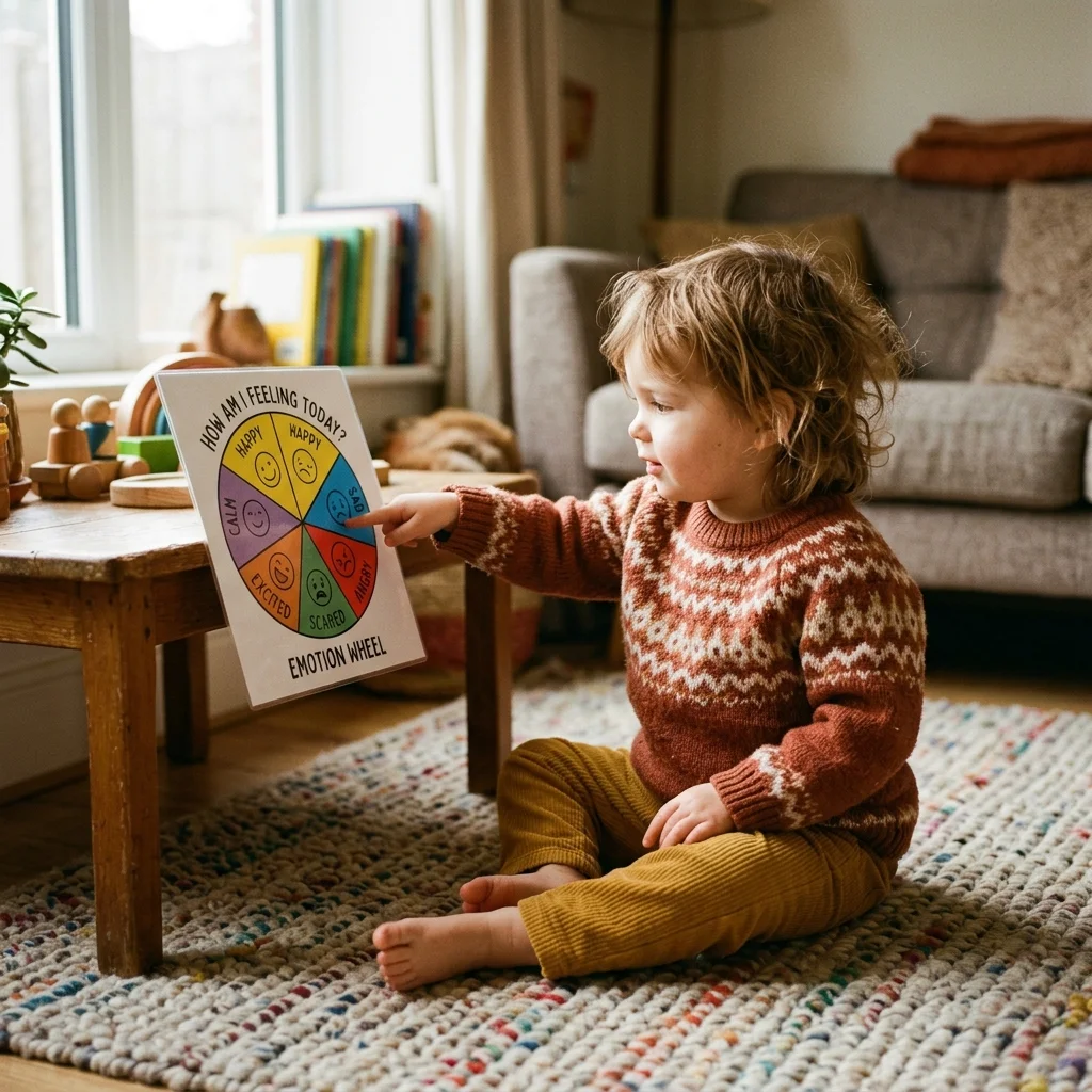 The Emotion Wheel: Helping Toddlers Name Their Feelings